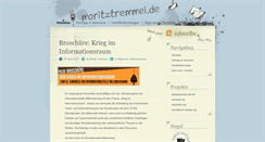 Desktop Screenshot of moritztremmel.de