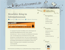 Tablet Screenshot of moritztremmel.de